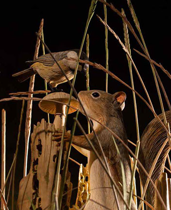 toad on lotusleaf, Kröte, Cornel, Schneider, Boxwood, Buchsbaum, Acrylglas, Ivory, jpeg, jpg, scuplture, Schnitzerei, Carving, okimono