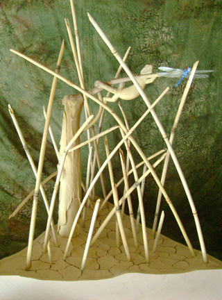 Catch me if you can, Eidechse, Lizard, Boxwood, Buchsbaum, tools, work in process,  jpeg, jpg, scuplture, Schnitzerei, Carving, okimono