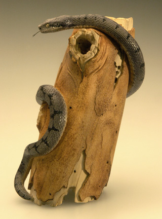 viper around branch, Cornel, Schneider, Boxwood, Buchsbaum,  jpeg, jpg, scuplture, Schnitzerei, Carving, okimono