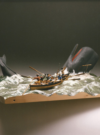 WHALE HUNT,Walfang, DIORAMA, Cornel, Schneider, Boxwood, limewood, jpeg, jpg, scuplture, Schnitzerei, Carving, Deutsches Technikmuseum Berlin