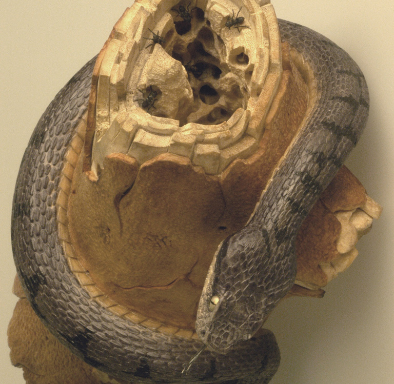 viper around branch, Cornel, Schneider, Boxwood, Buchsbaum,  jpeg, jpg, scuplture, Schnitzerei, Carving, okimono